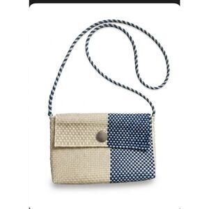 Y2K, Cross Stitch Brouche Rope Crossbody bag